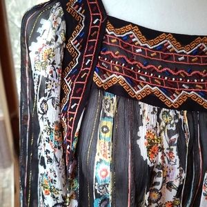 Free People Sheer Tunic Dress